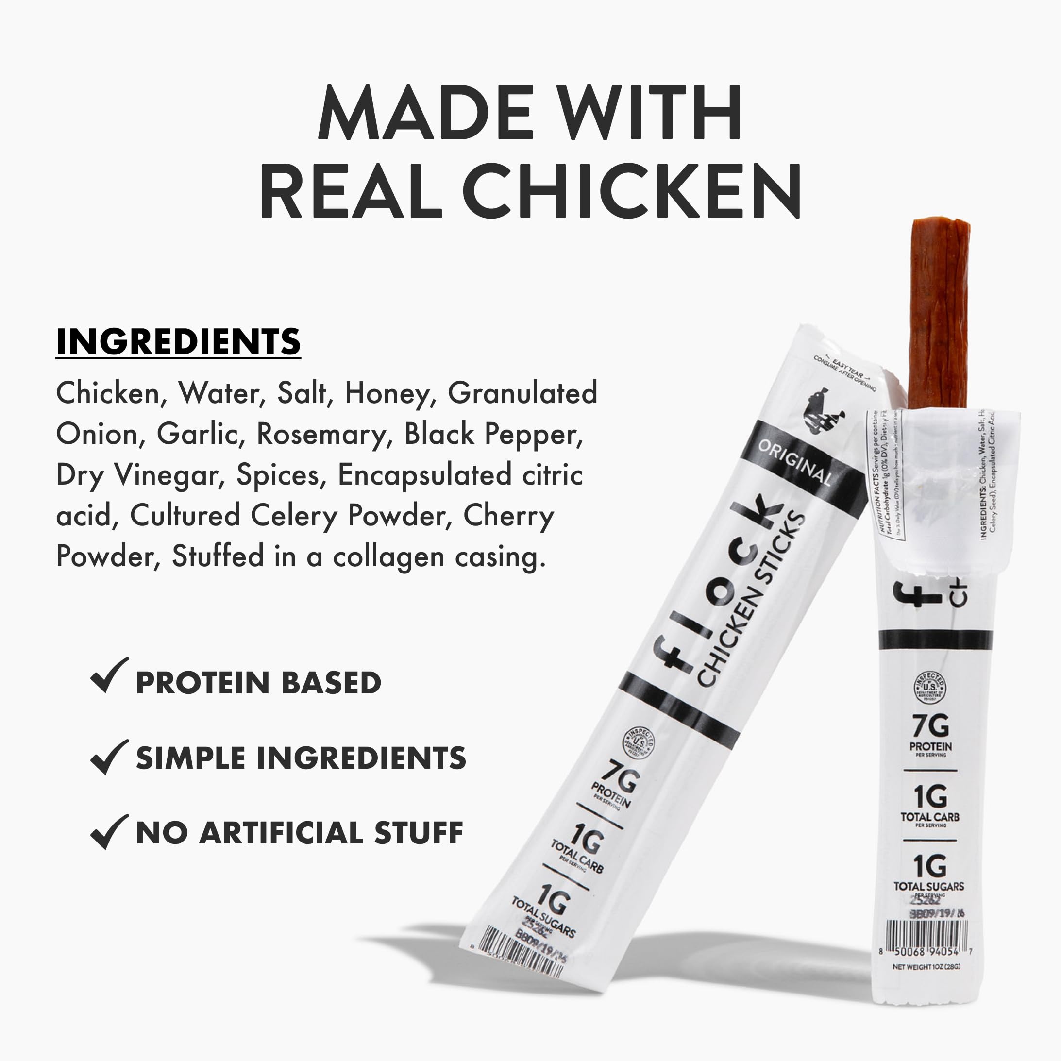 In-hand shot demonstrates portable protein snack for gym or commute.