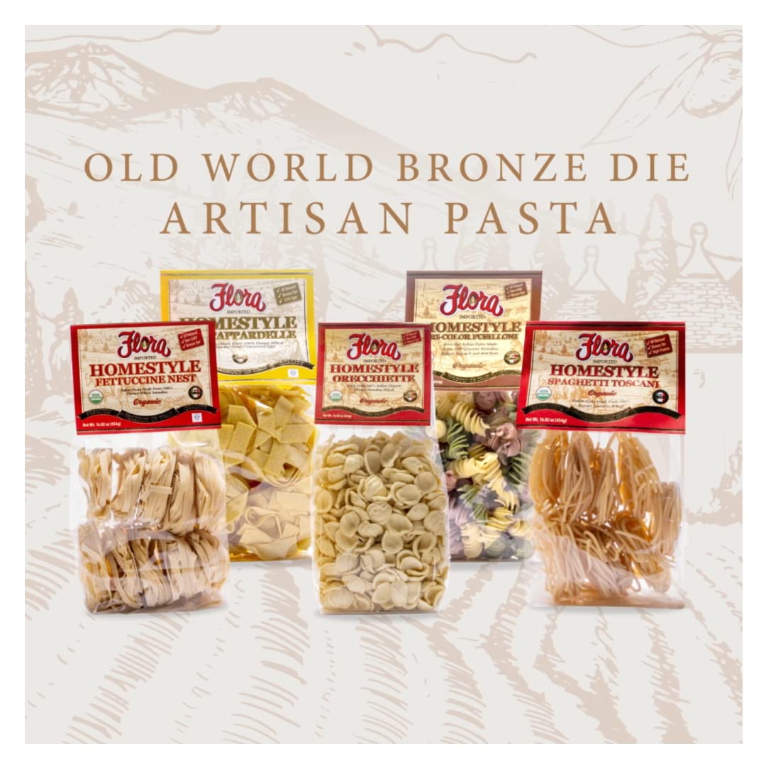 Flora Fine Foods Pastina Stars cooking, al dente texture ready to shine.