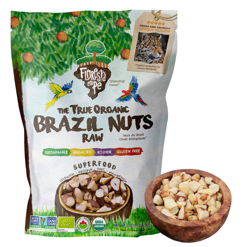 Floresta em Pé vegan organic kosher nuts, gluten-free and pure.