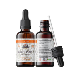 Florida Herbs White Peony Tincture bottle ready for daily use and easy dosing.