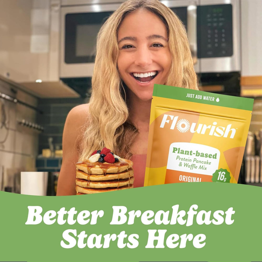 Flourish mix used in muffins and donuts for protein-packed snacks