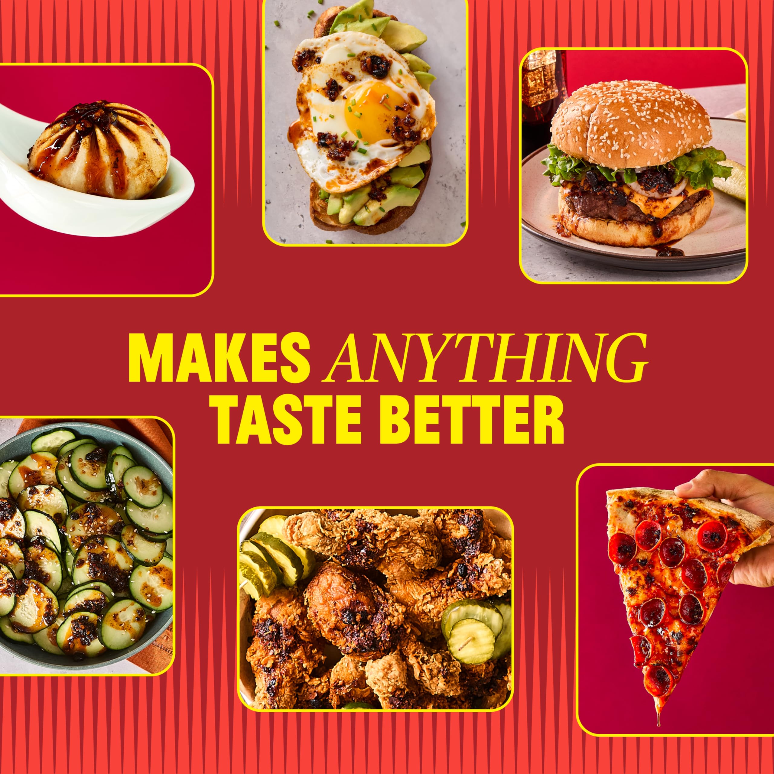 Heritage Sichuan ingredients and non-GMO oil in FLYBYJING chili crisp