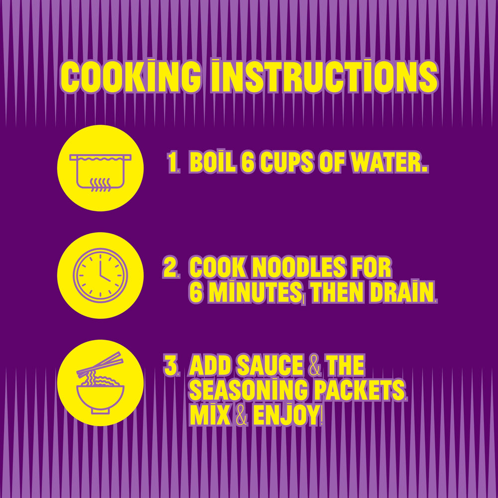 Fly By Jing noodles boiling in water for six-minute prep