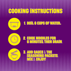 Fly By Jing noodles boiling in water for six-minute prep