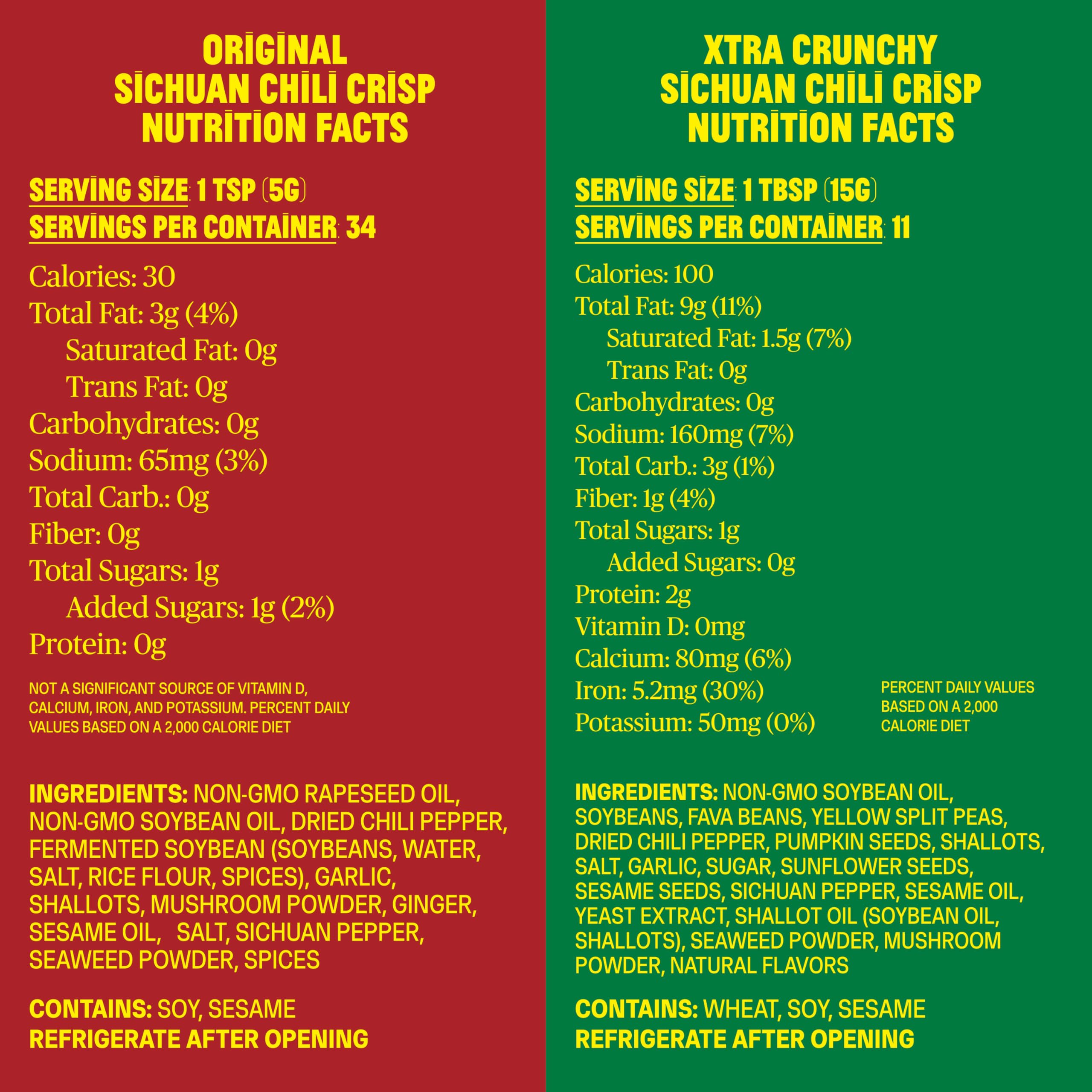 FLYBYJING Xtra Crunchy Sichuan Chili Crisp jar adds extra crunch and bold spiciness.