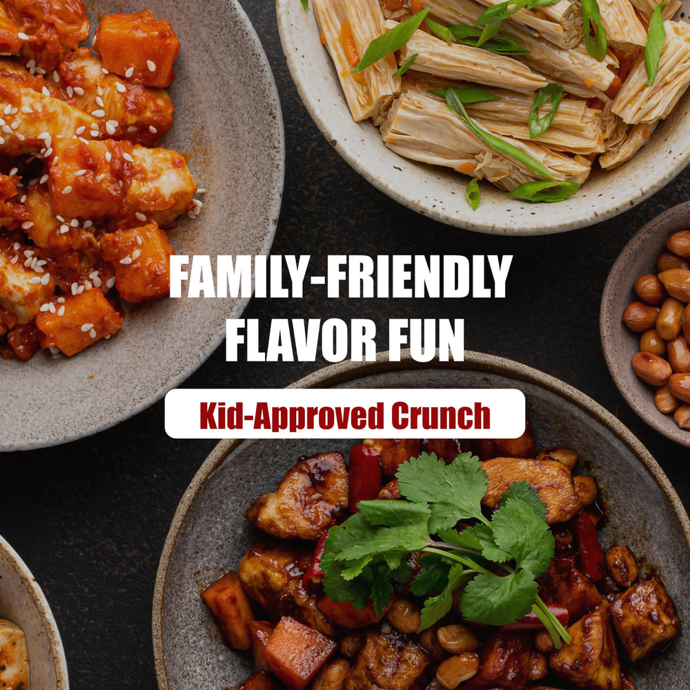 Flying Horse ready-to-sprinkle topping boosts salads and rice bowls.