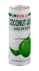 FOCO Coconut Juice 24-pack side view, easy family sharing.