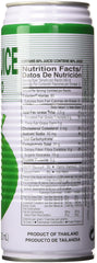 FOCO Coconut Juice label from Thailand highlights origin and beverage use.