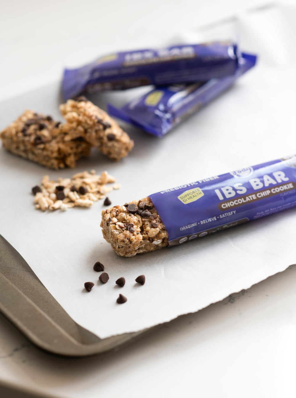 Fody packaging with nutrition label highlighting low FODMAP benefits
