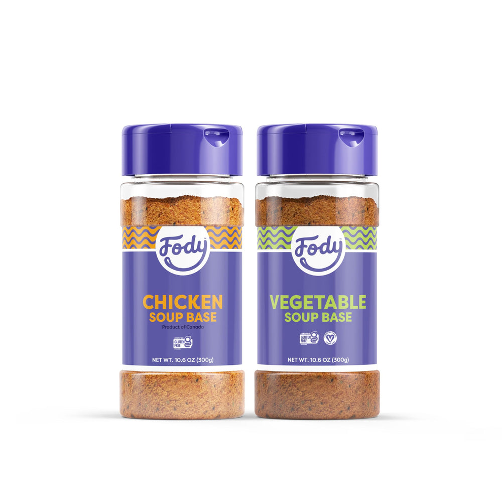 Fody chicken and vegetable soup base pack ready for gut-friendly meals