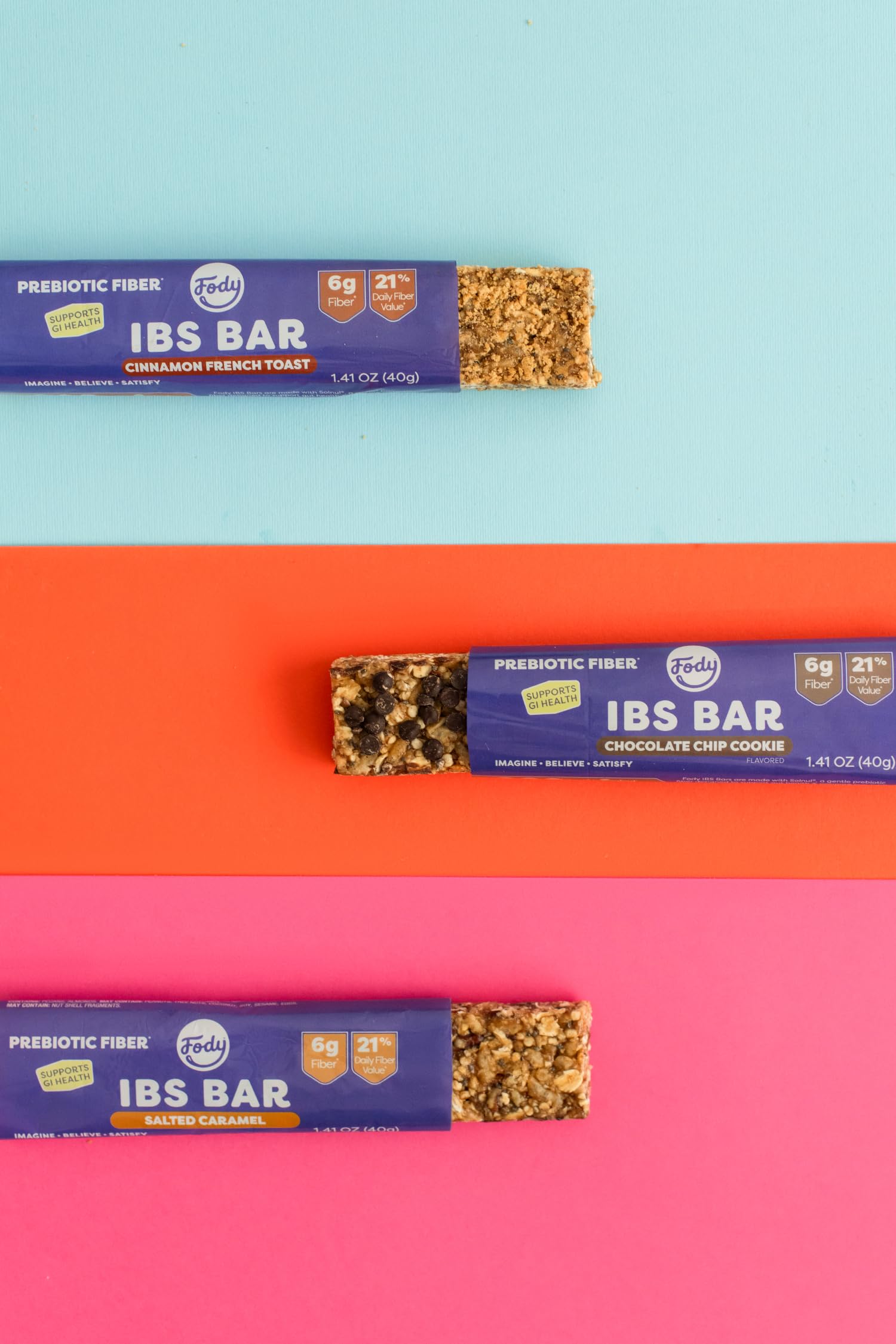 Fody bars melt-in-mouth chocolate chips for a comforting bite