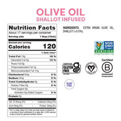 Fody garlic-shallot infused olive oil sauté for vegetables.