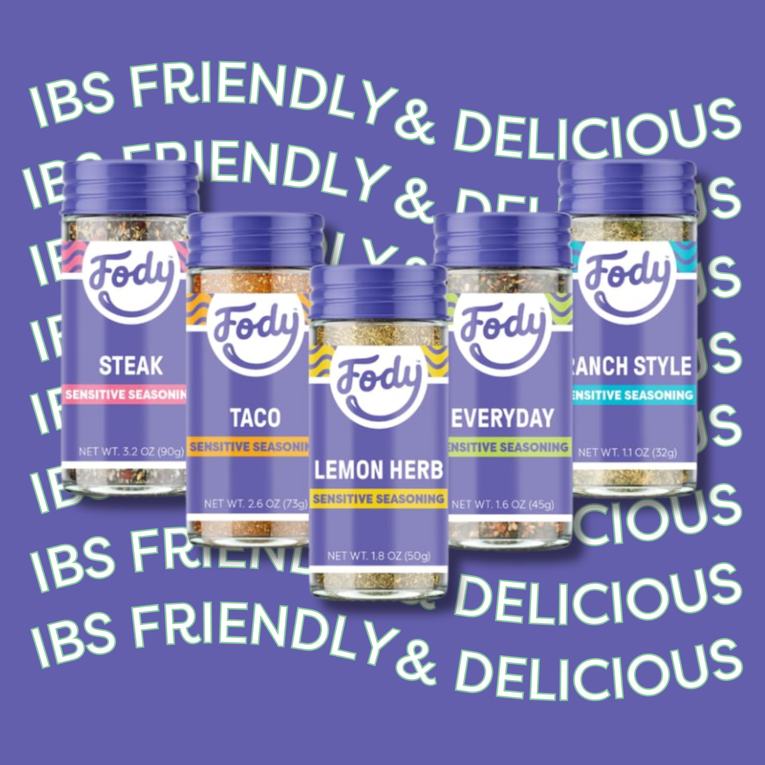 Fody Keto-friendly spices help flavor meals within carb-conscious plans.