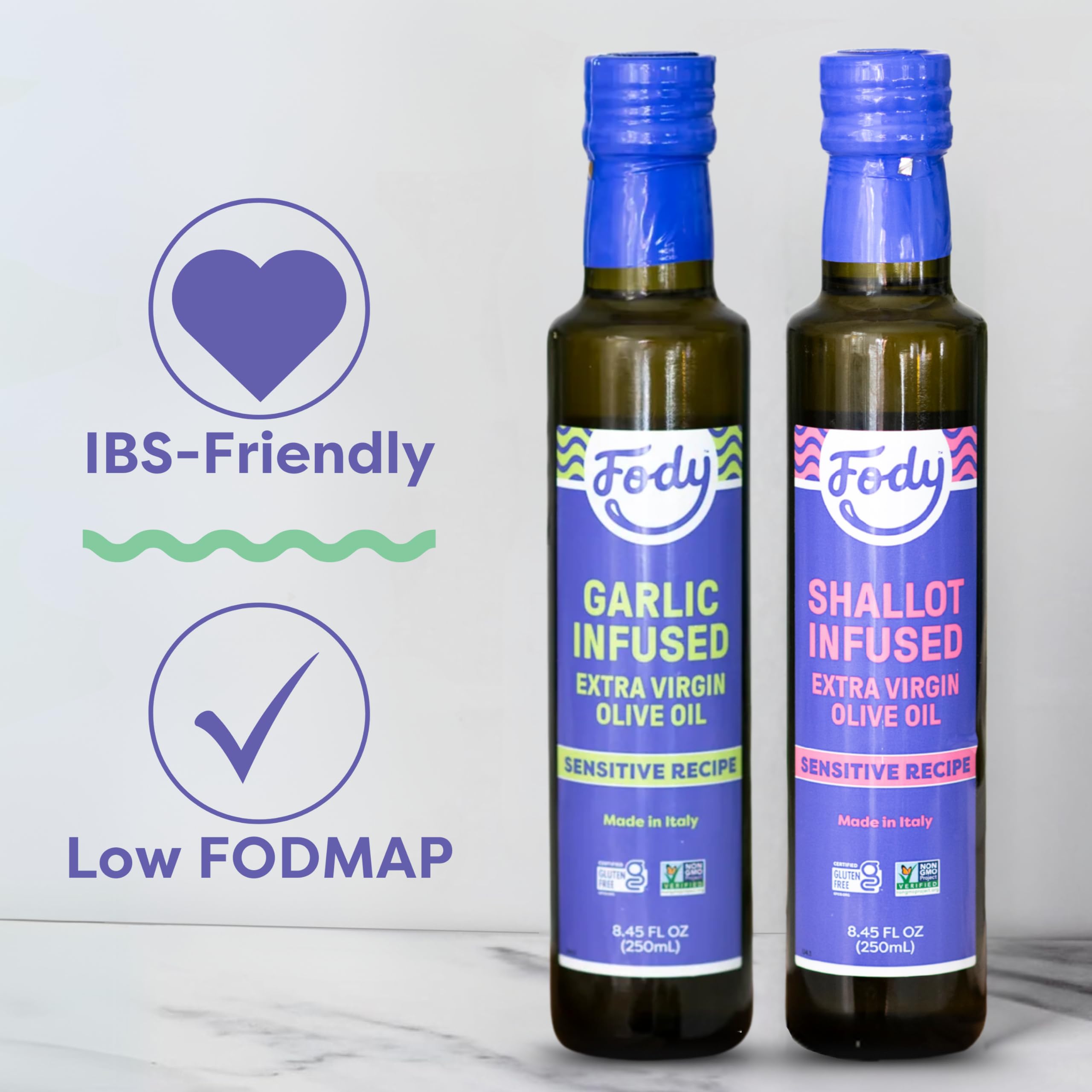 Fody low-fodmap olive oil bread dip ready to dip.