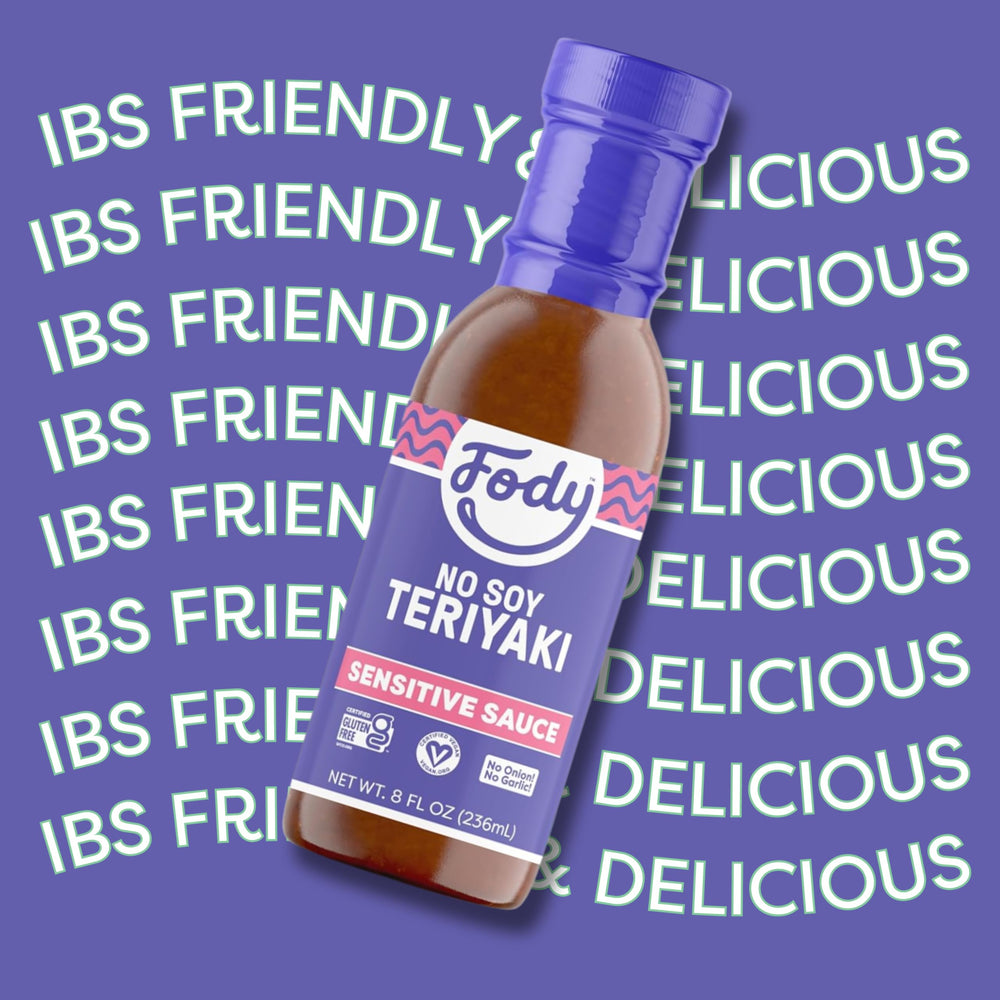 Fody No Soy Teriyaki marination bowl prepared to infuse flavor into proteins.