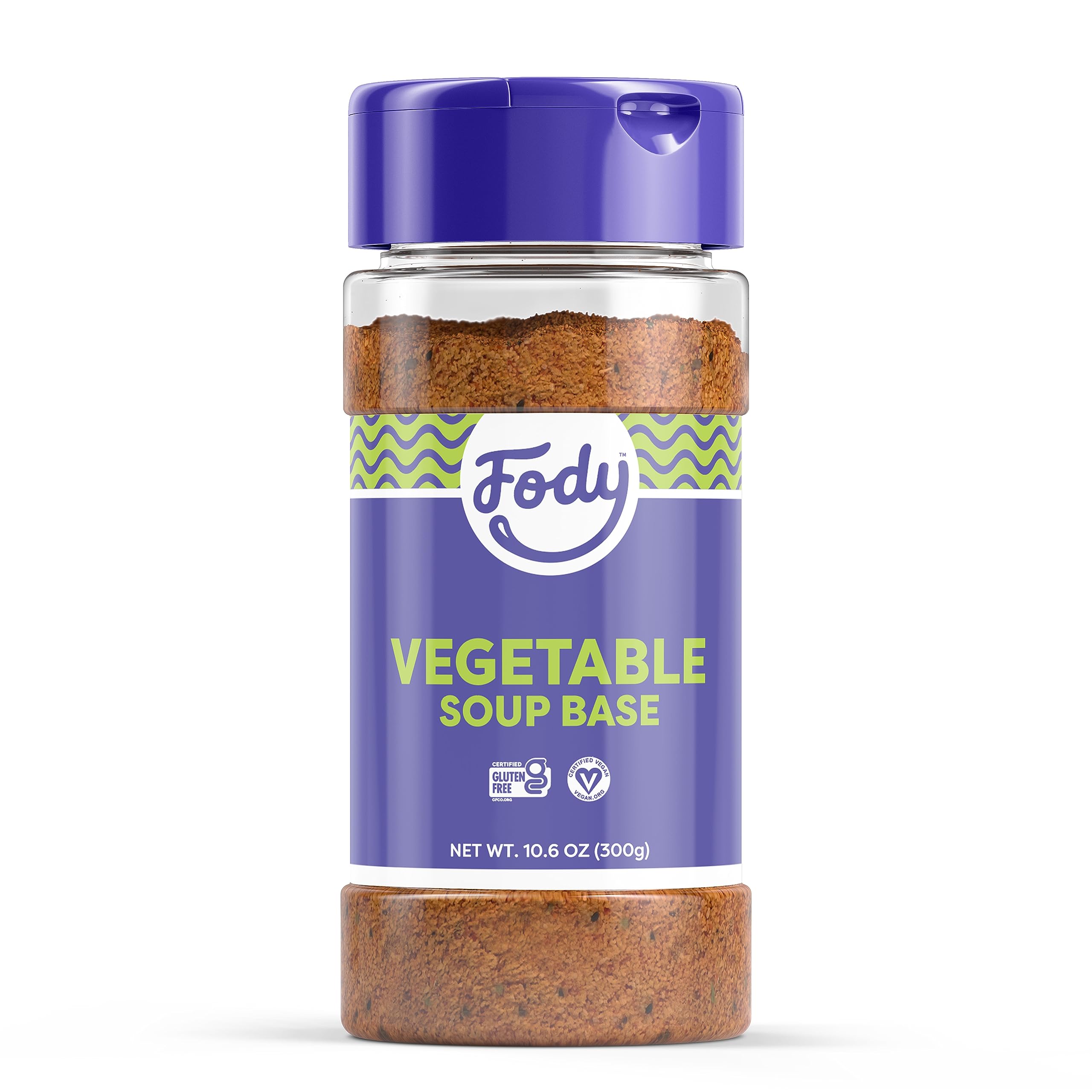 Fody Vegetable Soup Base bottle pour for quick, convenient meals