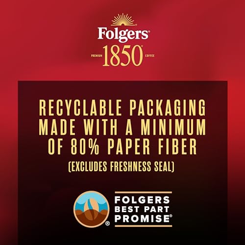 Roasted nut notes highlighted in Folgers 1850 Expedition Blend