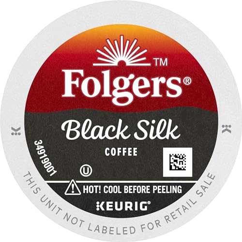 Folgers Black Silk aroma in a cup during brewing