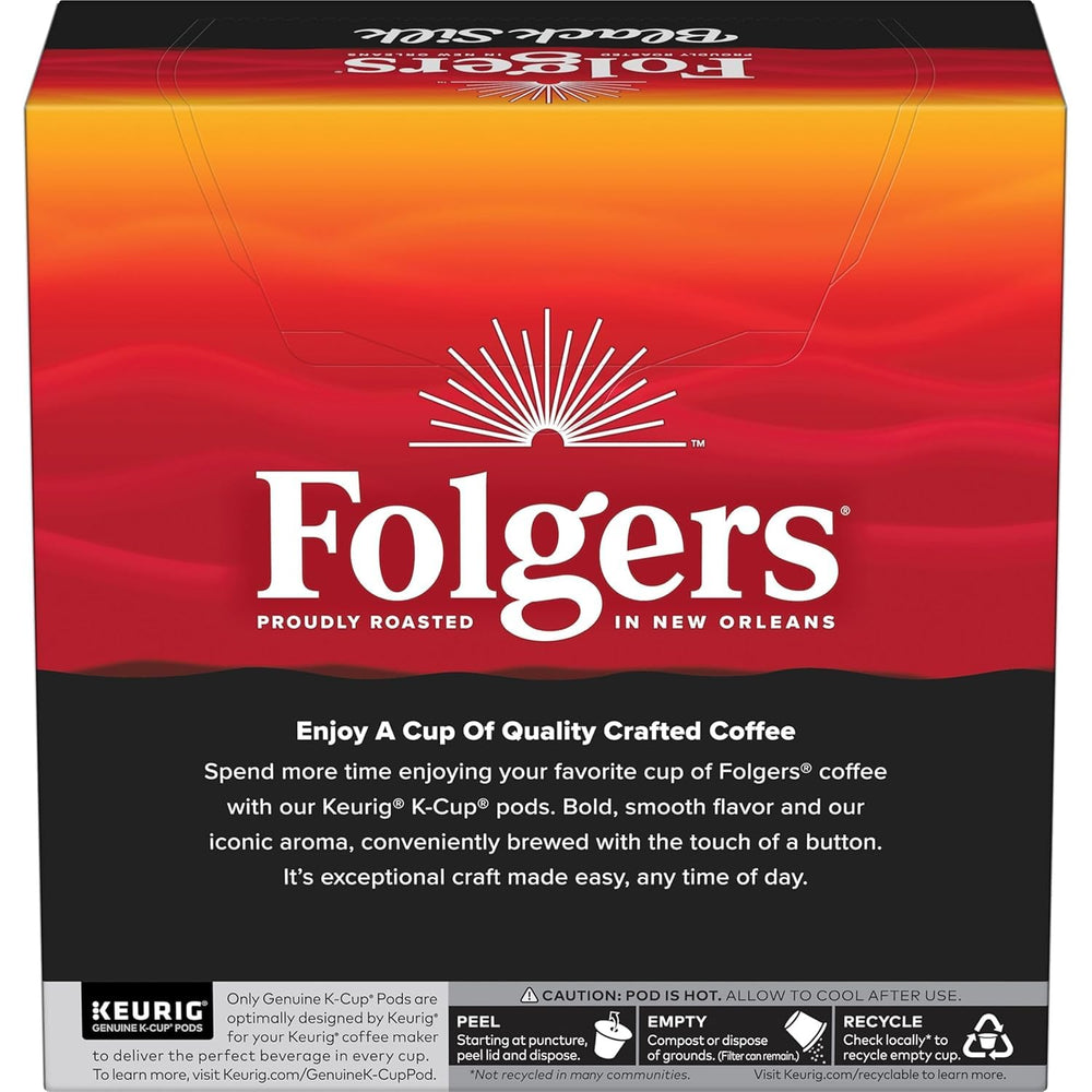 Folgers Black Silk beans close-up reveals rich roast aroma