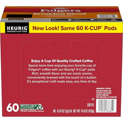 Folgers Breakfast Blend mellow flavors shine in every cup.