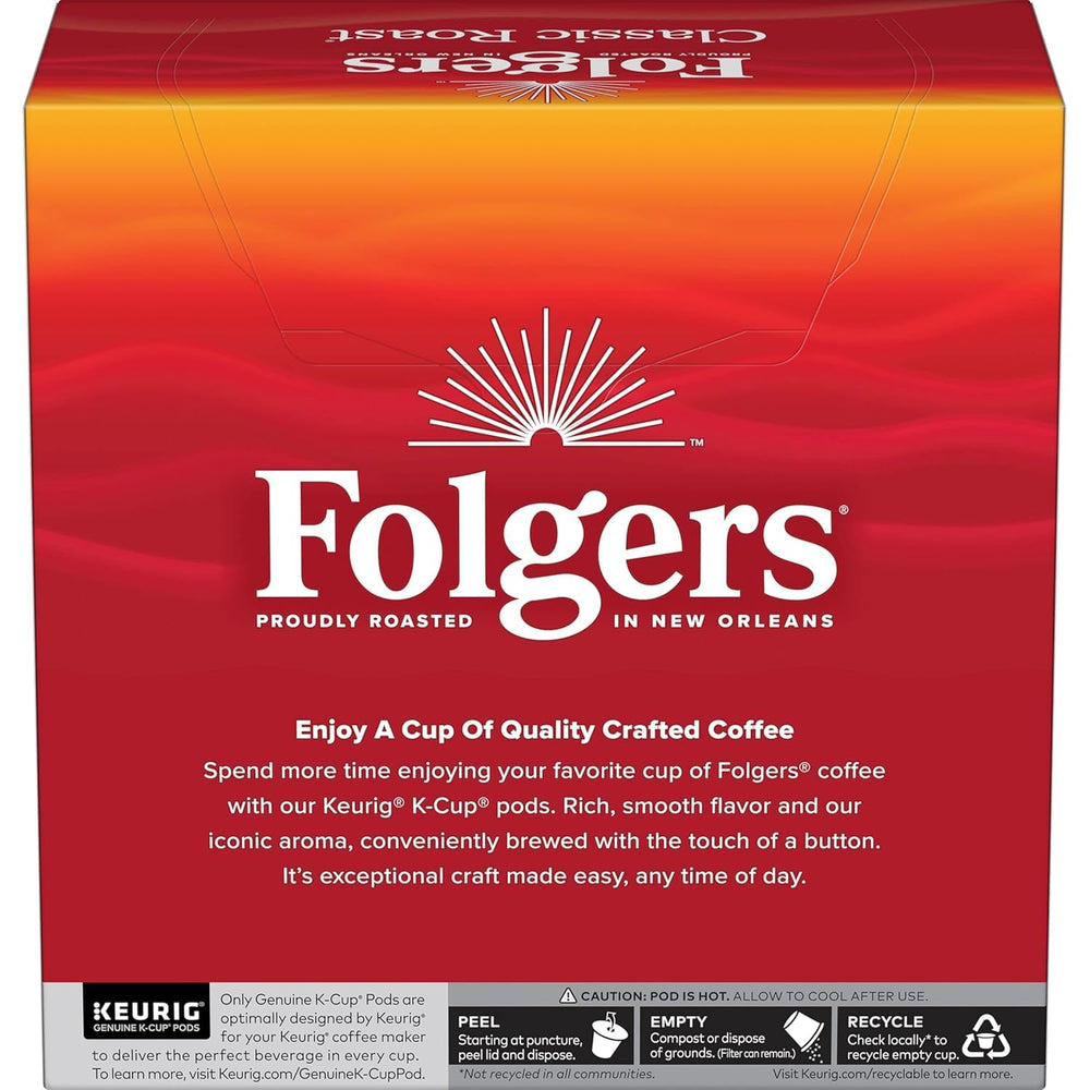 Folgers Classic Roast aroma in the kitchen highlights rich notes.