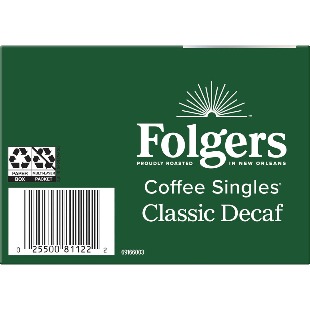Folgers decaf singles support a simple, comforting coffee ritual.