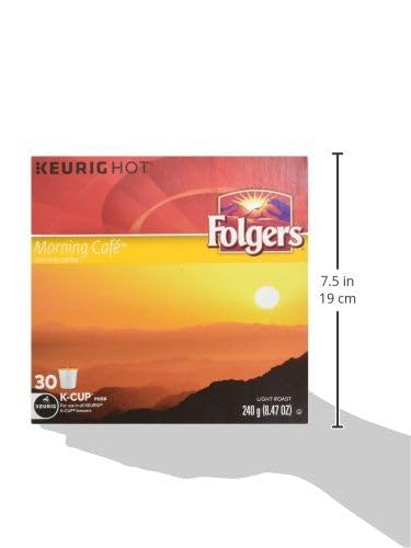 Folgers Morning Café morning ritual, a comforting aroma to start your day.