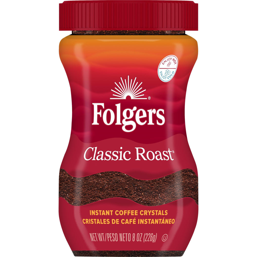 Folgers New Orleans roast aroma enhancing your daily brew.
