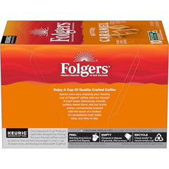 Folgers New Orleans roast K-Cup pods ready for a smooth start.