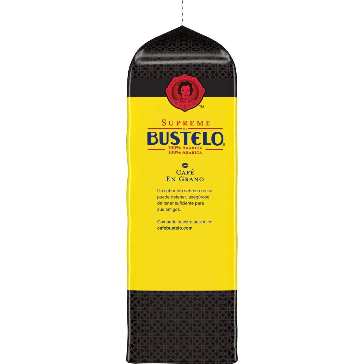 Folgers Supreme Bustelo served with milk and sugar for a bold cup.