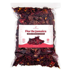 FolksField Organic Hibiscus Tea loose leaf for vibrant tart brews.