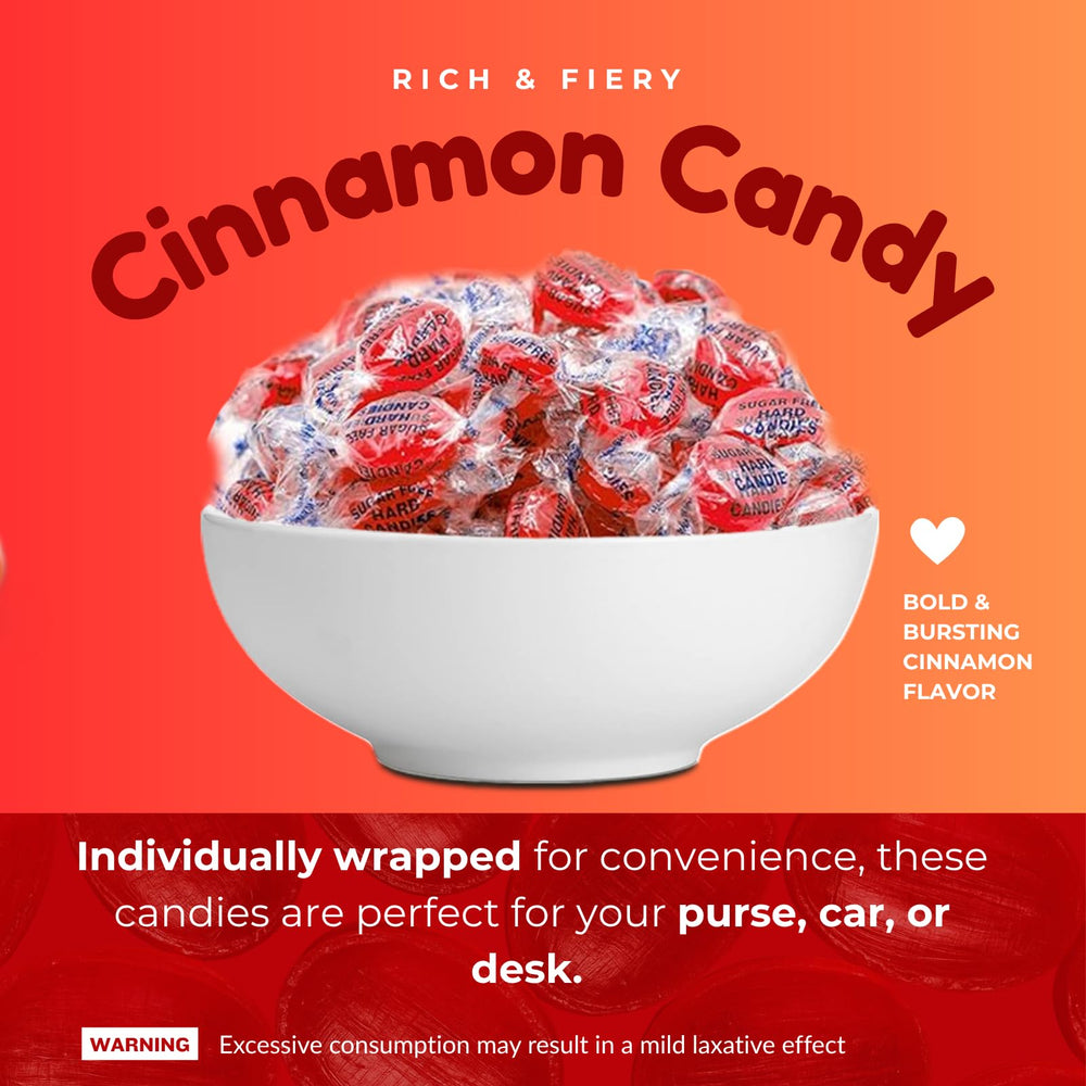 FolksField sugar-free cinnamon candy delivers long-lasting fiery flavor