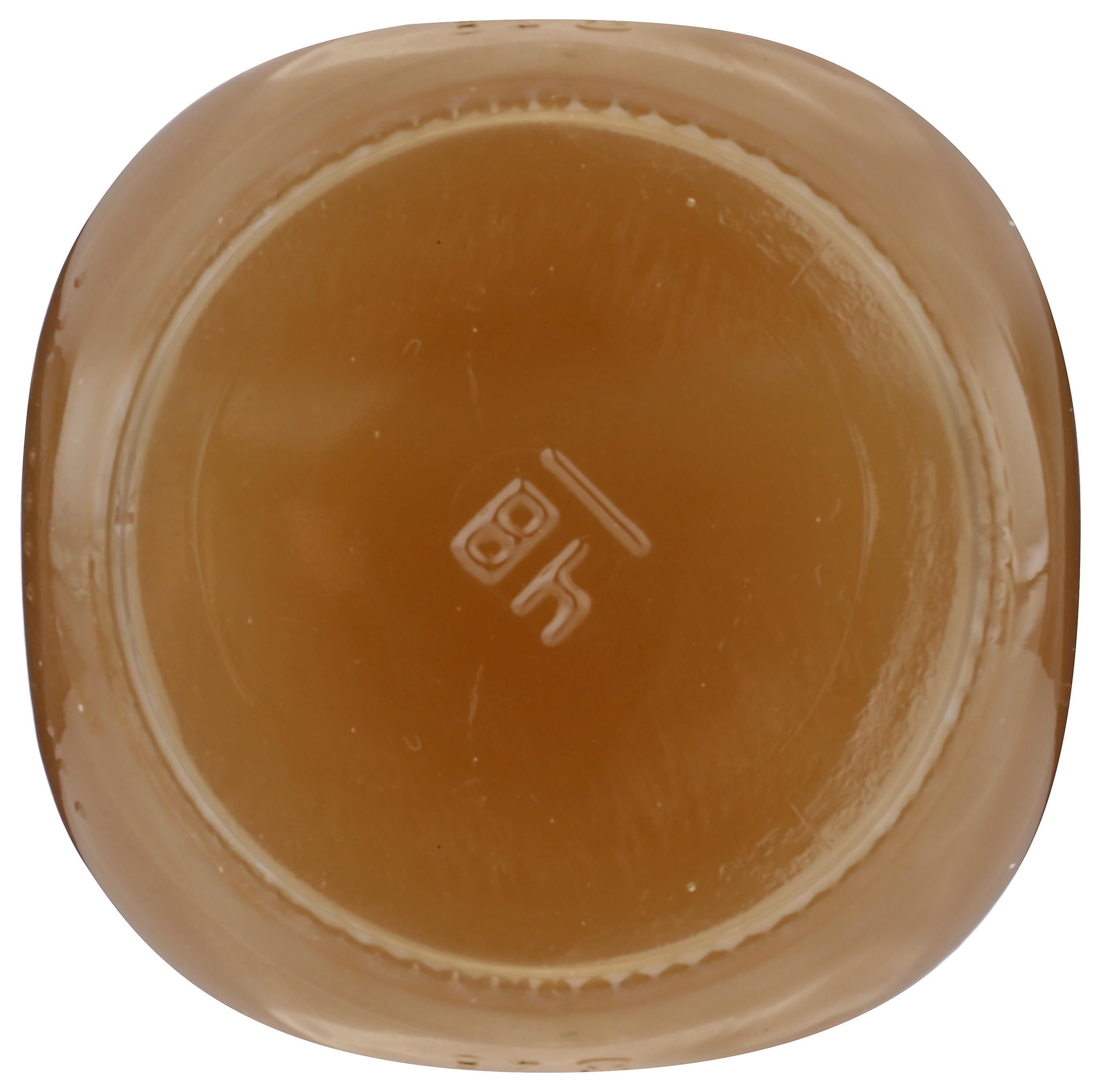 Fond label close-up illustrates no hydrogenated fats or high fructose.