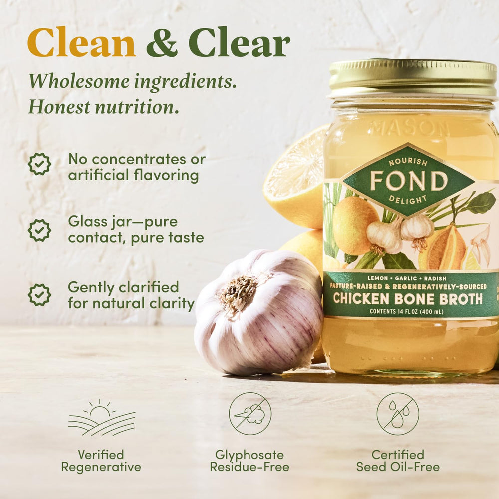 FOND NOURISH DELIGHT slow-simmer pot demonstrating depth and gelatinous texture