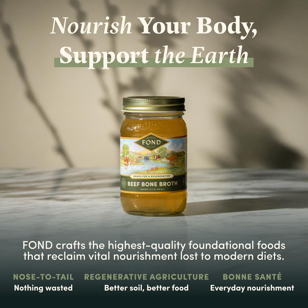 FOND Nourish Delight USA-made label emphasizes artisan craftsmanship.
