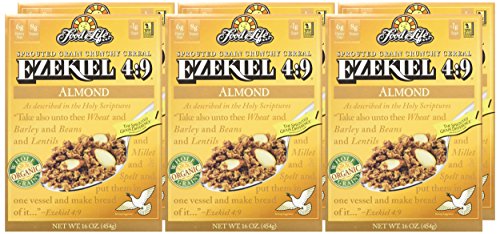 Food for Life Ezekiel 4:9 almond texture closeup highlights nutty crunch