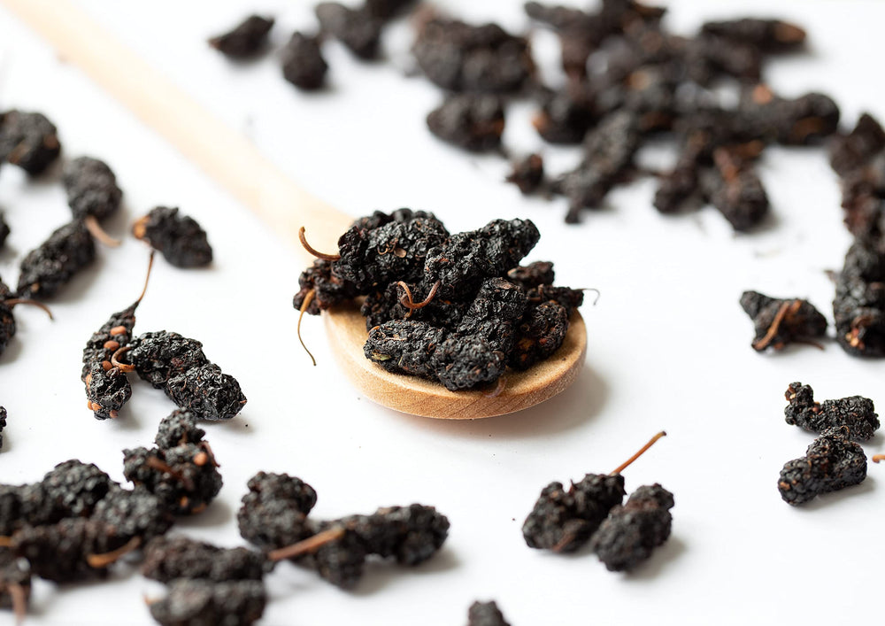 Food to Live mulberries snack pack, convenient on-the-go option.