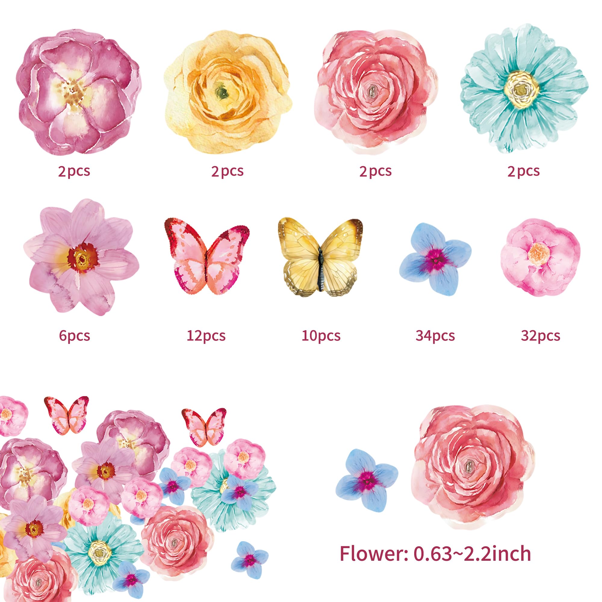 Foowztao ready-to-use toppers save time decorating cupcakes
