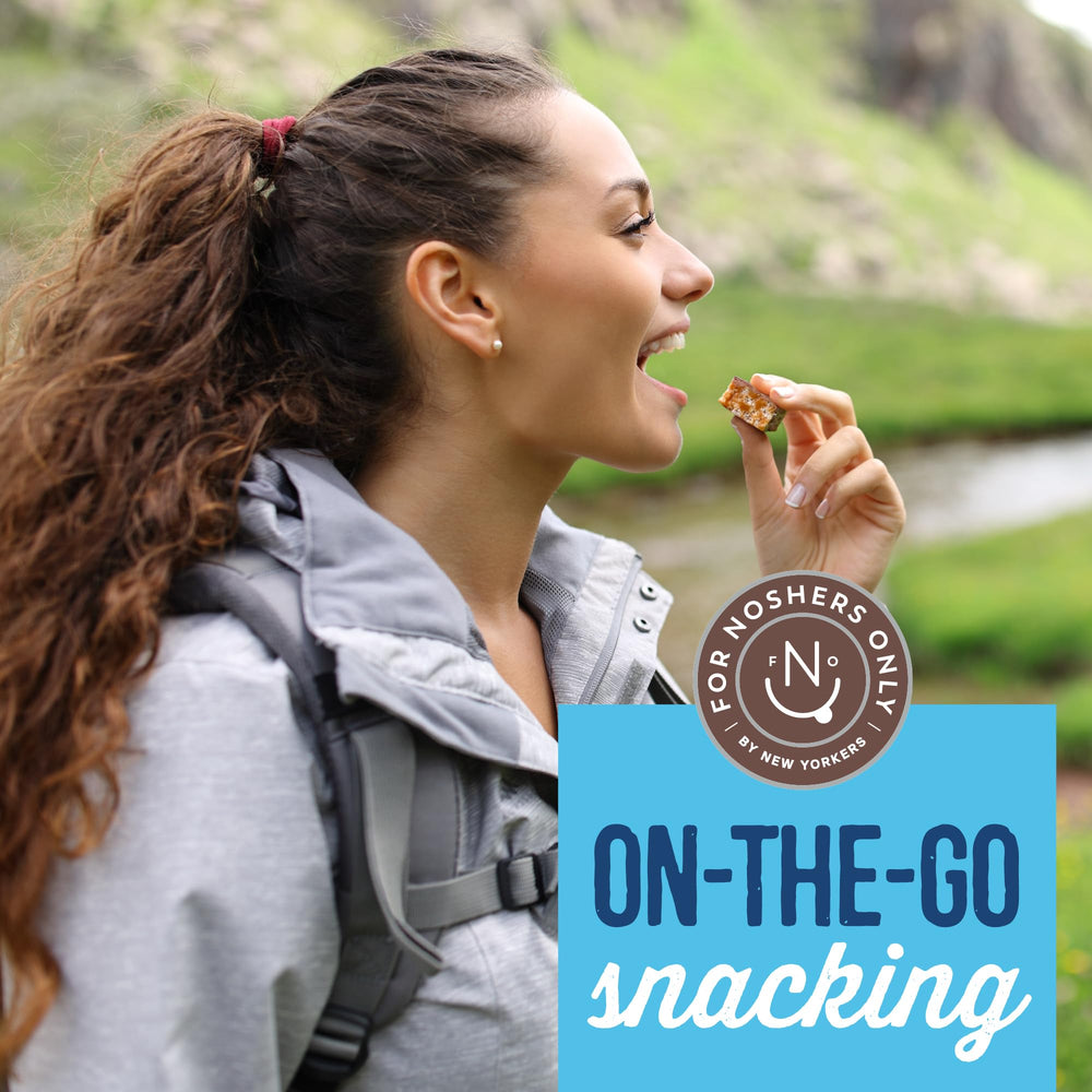 For Noshers Only Peanut Butter Bites, 100 calories per bite visibility.