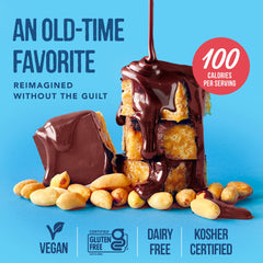 For Noshers Only Peanut Butter Bites, individually wrapped portions for portability.