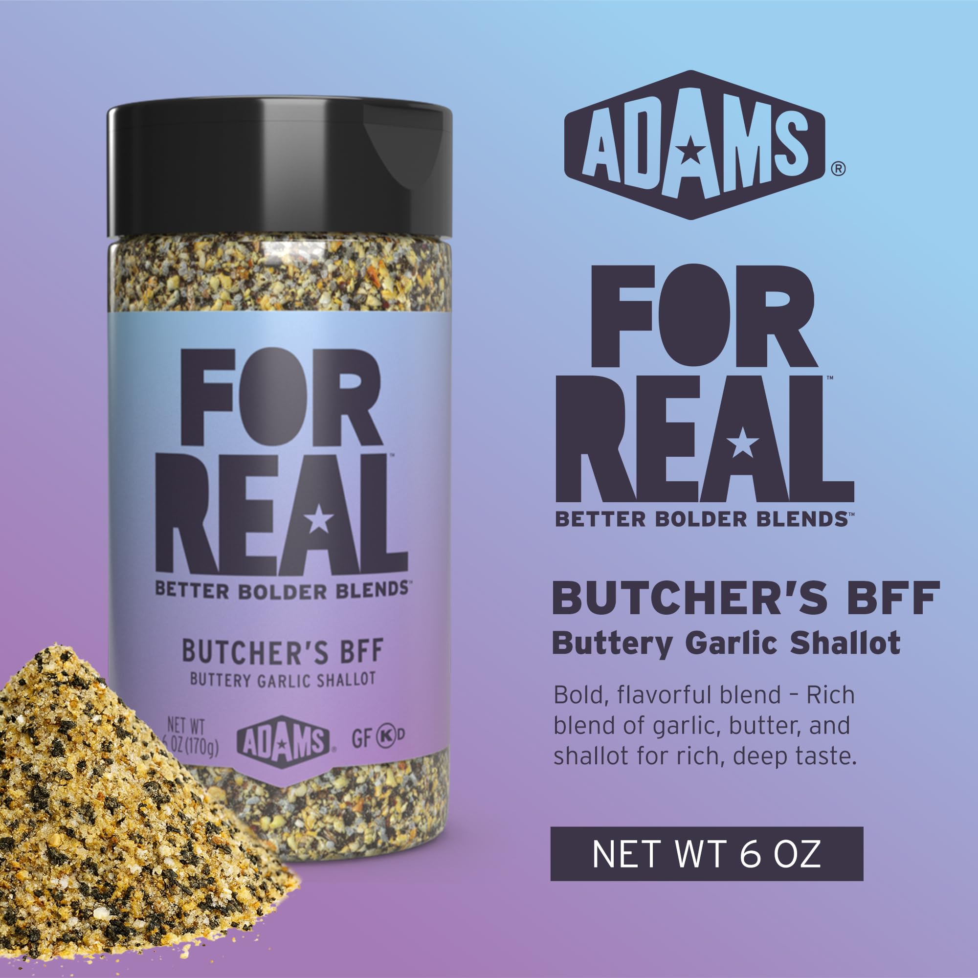 For Real Butcher's BFF on chicken delivering buttery aroma.