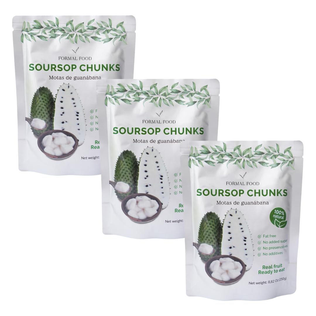 Formal Food Soursop fruit slices highlight natural sweetness and fiber.