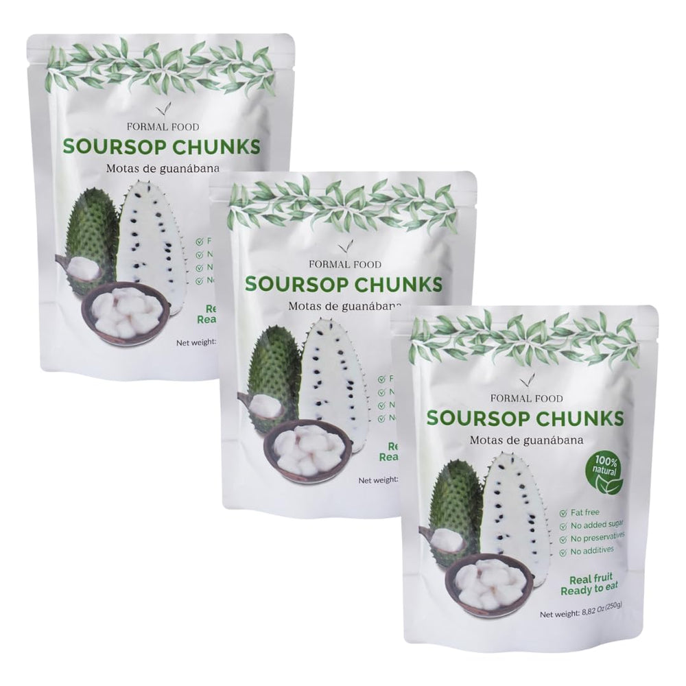 Formal Food Soursop fruit slices highlight natural sweetness and fiber.