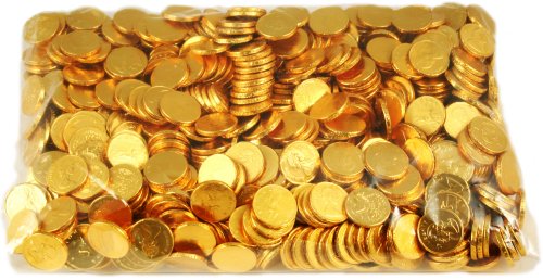 Fort Knox Bulk Gold Chocolate Coins packaging for party favors