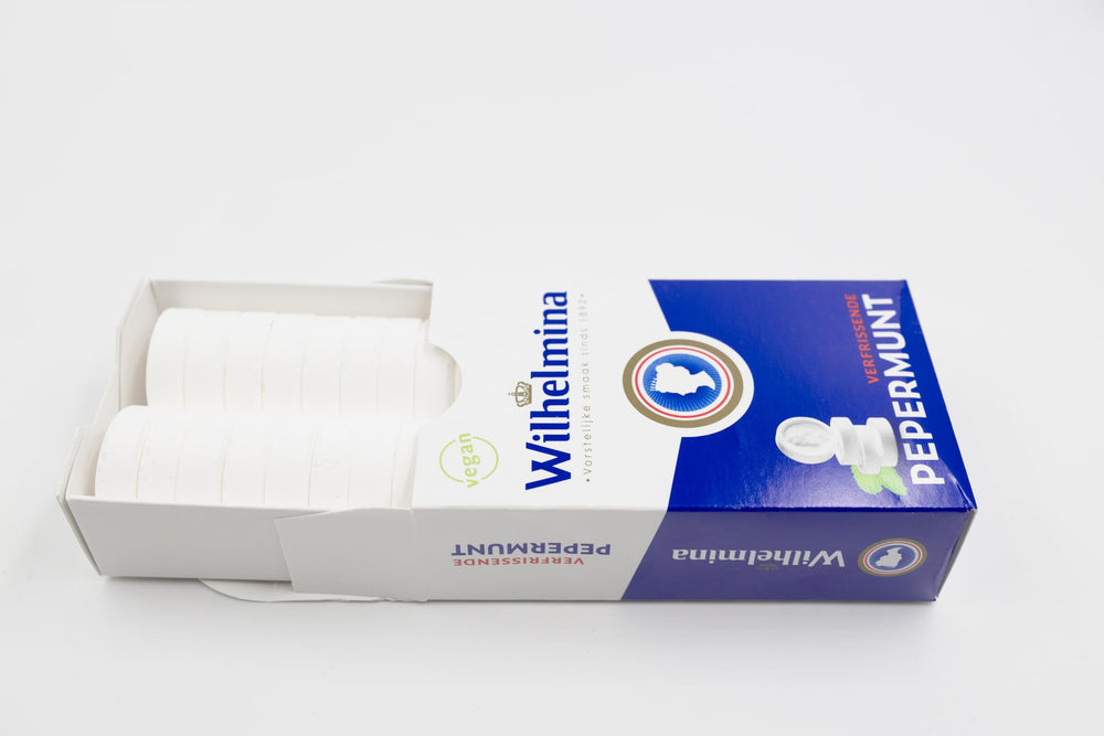 Fortuin Wilhelmina Peppermints gift-ready box for celebrations