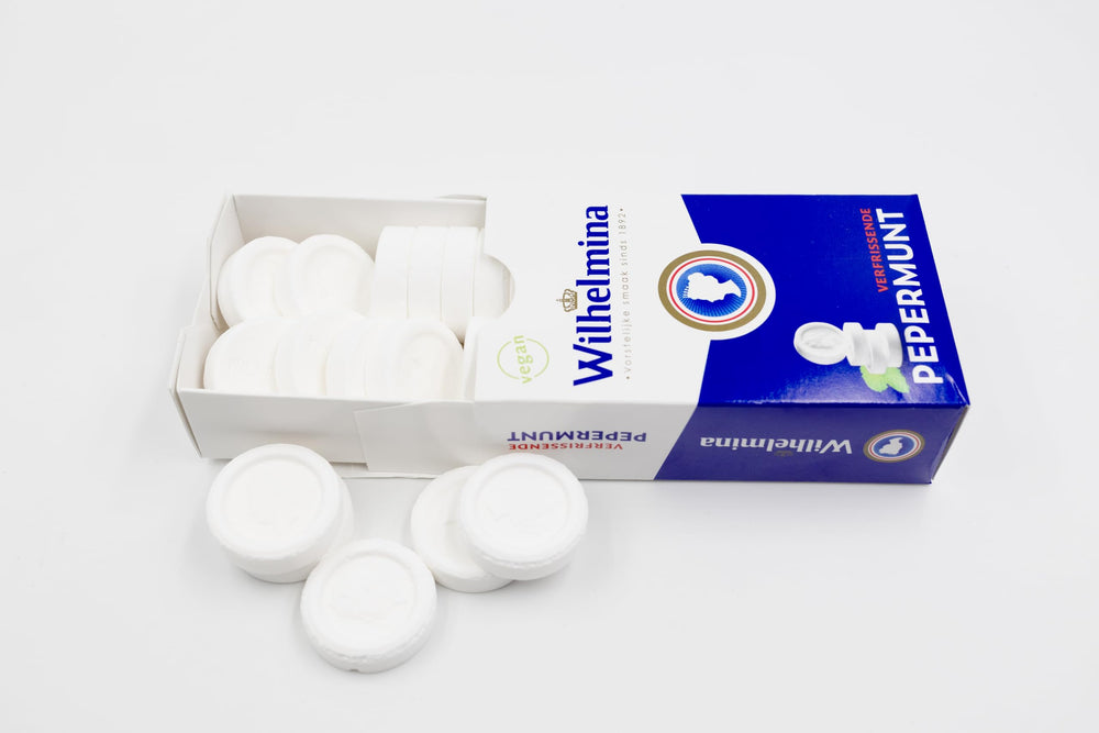 Fortuin Wilhelmina royal-label packaging emphasizing heritage and quality.