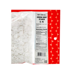 Fortuna arrow root starch close-up showing smooth, fine texture