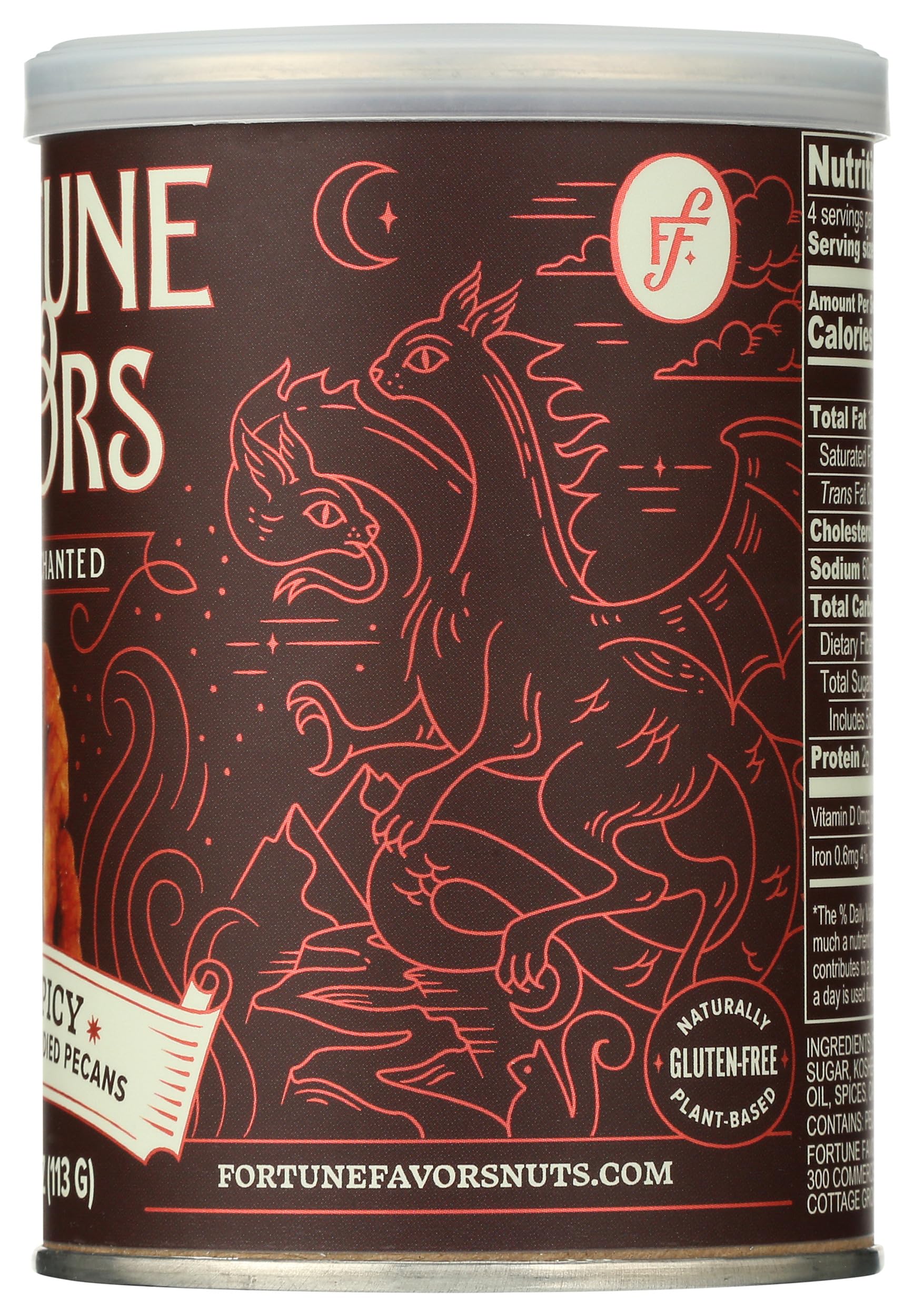 Fortune Favors 4oz snack pack, convenient on-the-go option