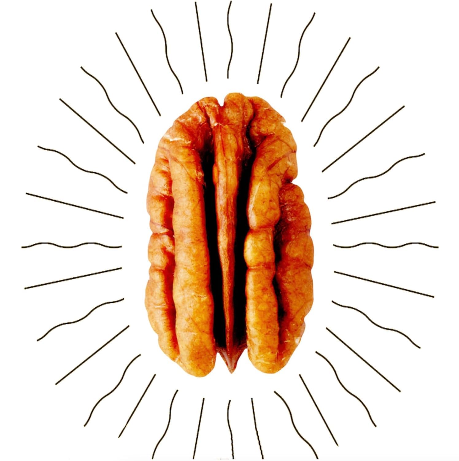 Fortune Favors Pecans on Desk Snack, easy grab-and-go treat