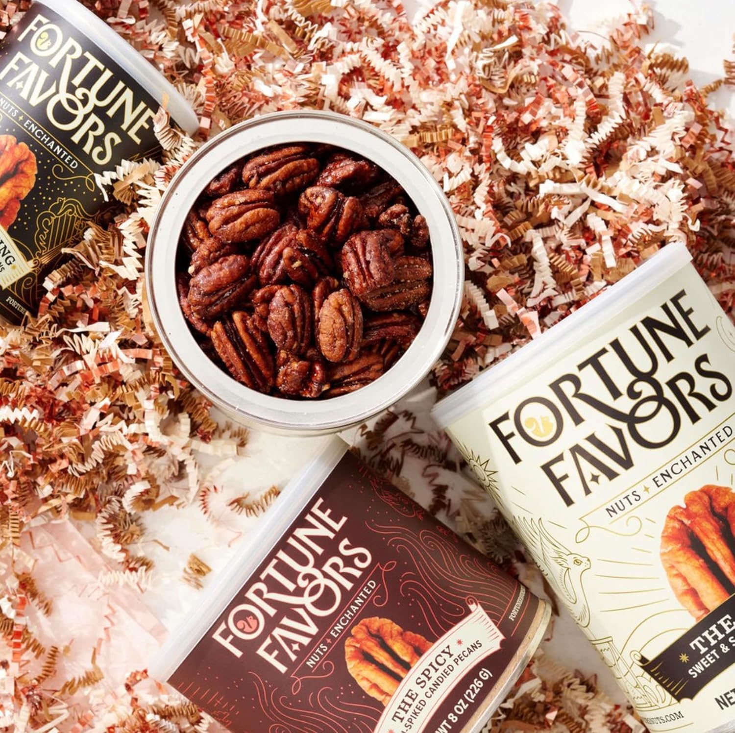 Fortune Favors Snack Bowl Ready, ideal for gatherings or offices